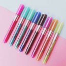 8pcs Double Lines Drawing Writting Card Pens Markers Outline Pens Highligter