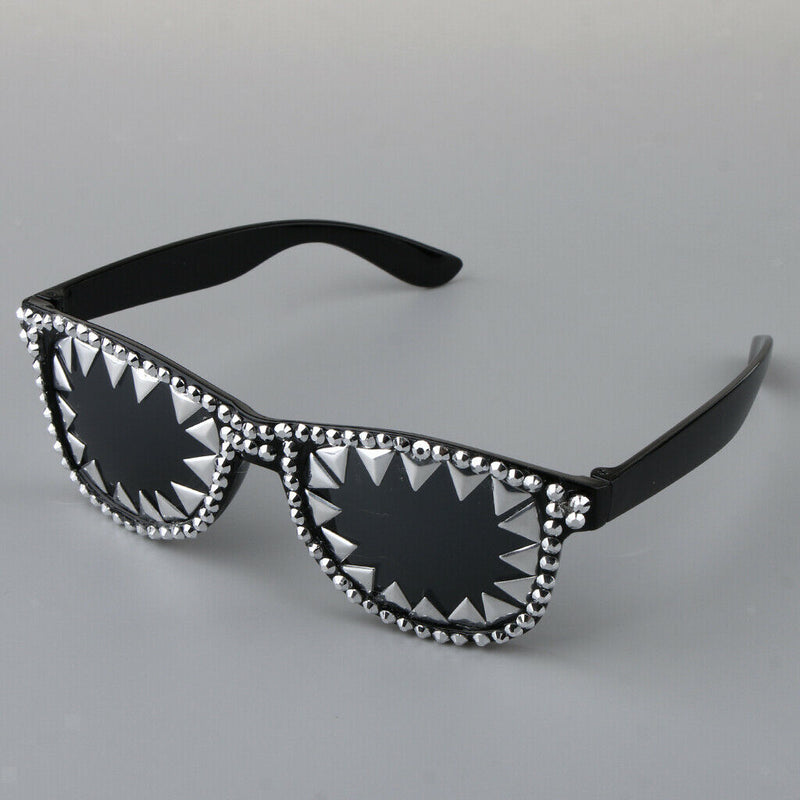 Novelty Party Rivet Sunglasses Gothic Punk Glasses Cool Costumes Photo Props