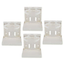 Pack of 4 Large Plastic Cup Holders, Adjustable for Holding Cups up to 75mm-90mm
