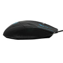 1X(Lightweight Gaming Mouse 3 Buttons Optical Mouse Usb Wired Game Mice For
