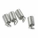 75 Leather Cord Ends Caps Necklace Clasp Jewelry Parts