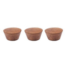 3 Wall Hooks Coat Wall-Mounted Wood Peg Clothes Hat Towel Bag Robe Single R