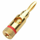 7 Pairs, Open Screw Banana Plugs for Speaker Cable E8A1