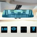 Wide Angle Driving Car SUV Interior Clip On Rear View Mirror Panoramic 280m S6O5