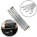 4pcs Car Anti-collision Strip Car Crash Bumper Protector Bar Rubber Mouldings