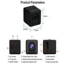 Sq20 Driving Recorder Sports Dv Camera Outdoor Camera Dvr Camera Mini Camer