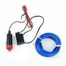 Blue 5M Car LED Wire Light Lamp Strip Interior Atmosphere Decor Light DC 12V AU