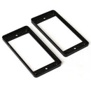 2 Pieces Humbuckers Pickups Mounting Rings Cover Replacement for Les Paul