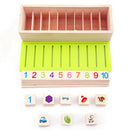 Preschool Kids Sorting Toys Category Matching Wooden Montessori Educational Toys