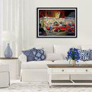 5D DIY Full Drill Diamond Painting Parking Lot Cross Stitch Embroidery (2)