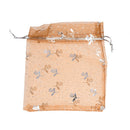 100 Mixed Organza Wedding Favor Gift Bags Jewellery Pouch 13cm X 10cm