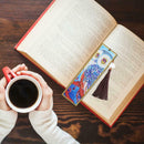 DIY Owl Special Shaped Diamond Painting Leather Bookmark Tassel Book Marks