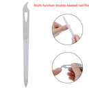 1 Pcs Stainless Steel Nail File Double Sides Thick Nails Pedicure Manicure Toolj