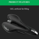 Wheel Up Breathable Soft Gel Bike Saddle Comfortable Road Mountain Bike Sea