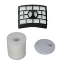 Pack of Foam, Felt HEPA Filter for Shark NV650, NV650W, NV651, NV652, NV750W