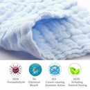 6 layers of washed gauze square towel gauze cotton handkerchief 30x30 small