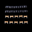 10pcs glass fuse holder transparent holder with cover fuse Chic 5*20mm M&