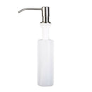 300ml Kitchen Sink Liquid Soap Dispenser Stainless Steel Plastic Bottles A