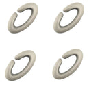 4 Pieces Earphone Holder Winder Cable Organizer Wrap Manage Rubber Material