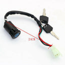 4 WIRE MALE IGNITION KEY SWITCH 50cc 110cc 125cc 150cc ATV POCKET BIKE
