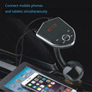 Car Bluetooth Hands-free FM Transmitter MP3 Music Player Dual USB Charger A