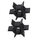 2pcs Black Water Pump Impeller for Yamaha Outboard 40hp 50hp 60hp Engine