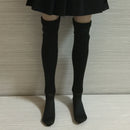 2 Pairs of 1/6 Long Socks Stockings for 12inch Phicen Kumik CY CG Female