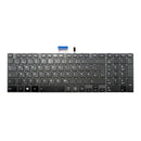 Laptop Keyboard Backlit W/ frame black German (DE) for TOSHIBA L850