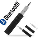 Wireless 3.5mm jack Bluetooth Car Kit Handsfree Music Audio Receiver Adapter Mic