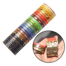 26Rolls Foil Paper Washi Masking Tape Album Diary Decorative Scrapbook DIY Craft