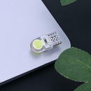 10pcs 12V T10 W5W Bulb White LED Lamp COB Silicone Shell Car Turn Side Lamp
