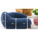 Memory Foam U Shaped Travel Pillow Neck Support Car Seat Cushion Gift Blue