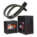 8-Pin ATX CPU ATX Black Sleeve 30CM Extension Cable Shakmods + 2 Cable ISN DZJ