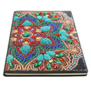 DIY Mandala Special Shaped Diamond Painting 50 Pages Notebook A5 Sketchbook