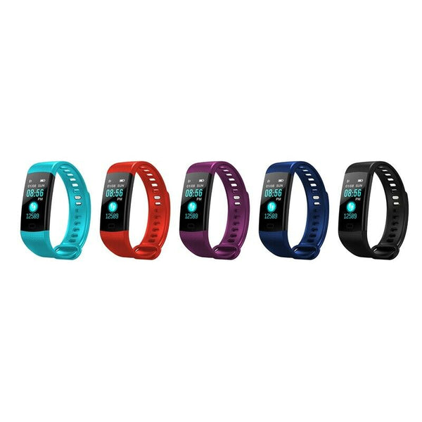 New Adjustable Bands Y5 Smart Watch Sports Fitness Activity Heart Rate Trac M4Y3