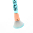 7pcs Green Gradient Purple Beauty Fishtail Makeup Brush Set
