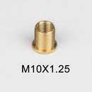 5X Aluminum Front Alloy Gear Shift Knob Thread Adapter Nuts Insert Set Plated