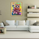5D DIY Full Drill Diamond Painting Happy Panda Cross Stitch Embroidery Kits