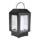 96 LED Solar Flame Flickering Lantern Light Outdoor Landscape Garden Decor Lamp