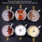 Stainless Steel Sugar Bowl with Clear Glass Lid - for better recognition, a J3F7
