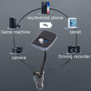 M3PLUS Bluetooth Handsfree FM Transmitter USB Car Kit for MP3 TF Radio Adapter