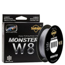 SeaKnight Monster W8 Braided Fishing Line 500M 546YDS 8 Strands Wire PE Mul