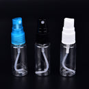 2Pcs 20ML Mini Small Empty Plastic Perfume Transparent Atomizer Spray Bottles MO