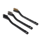 Pack of 12 Auto Car Detailing Brush Set for Wheels Rims Exhaust Tips Vehicle