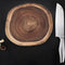 1pc Log Cutting Board Cutting Board Cutting Fruit Board Thickened WoodenB Ew