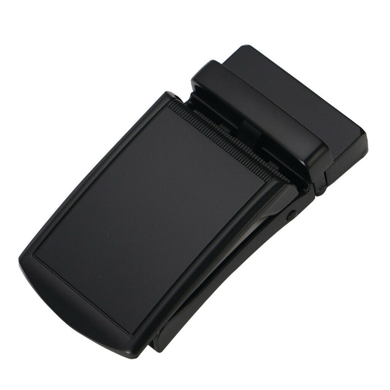 Men Male Solid Buckle Ratchet Leather Belt Buckle Business Casual Style Buckle