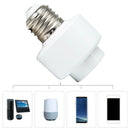 E26/E27 Smart WiFi Light Bulb Socket Adapter Lamp  Holder For Alexa Google Home