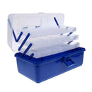 Waterproof Fishing Tackle Box Tray Fishing Hooks Lures Baits Storage Case L