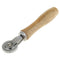 Tyre Patch Roller Puncture Repair Tool Wood Handle Portable Car Accessories