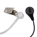 5X(2 Pin PTT MIC Headset Covert Acoustic Tube In-ear Earpiece For Kenwood  E9K7)